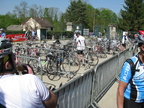 Le Parc vélos au sein du Parc de Villeroy